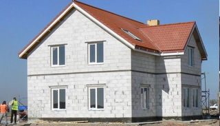 Построить двухэтажный дом из газобетона в Мелеузе - Строй-Млз от 132418 рублей